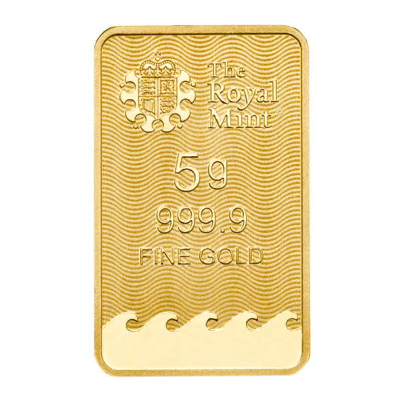 Image for 5 gram Britannia Gold Bar from TD Precious Metals
